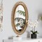 Baxton Studio Rogier Modern Glam and Luxe Antique Goldleaf Metal Accent Wall Mirror 229-12930-ZORO - alternate 4